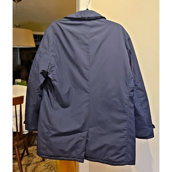 Ralph Lauren Lerner 42R Navy PrimaLoft Insulated Dress Casual Rain Coat Men - Picture 2 of 13